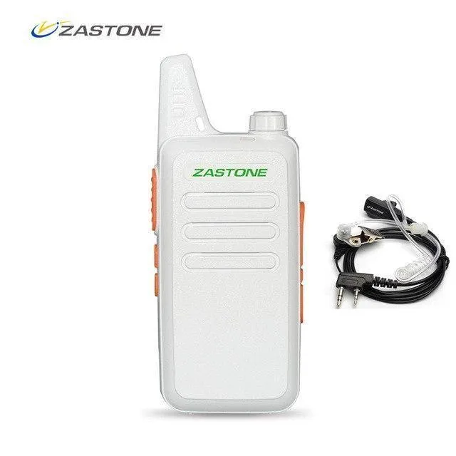 Zastone X6 UHF 400-470MHz MINI Funk-Zweiwegekommunikationsgerät Tragbares Walkie Talkie Mit Headset-Kabel ZT-X6