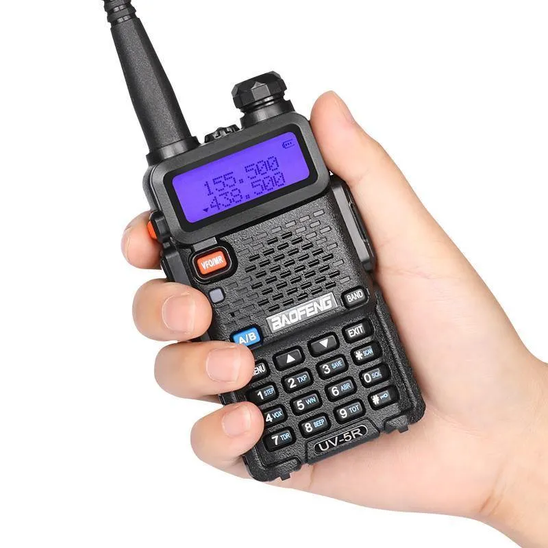 UV-5R Funksprechgerät VHF UHF Dual Band Handfunkgerät pofung uv5r Funksprechgerät 5R Kommunikationsausrüstung
