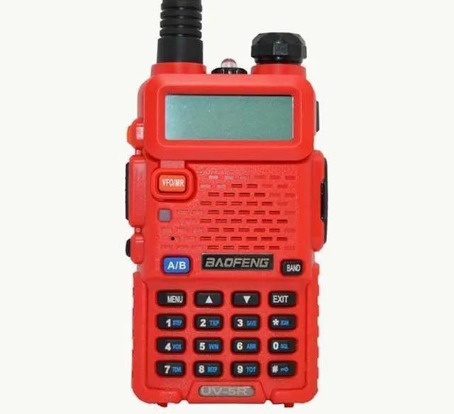 Tragbare Funkgeräte Baofeng UV5R Funkgerät Walkie-Talkie 5W VHF UHF Dual-Band-Kommunikationsgeräte