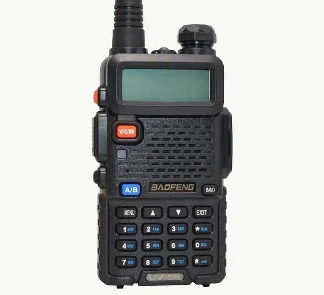 Tragbare Funkgeräte Baofeng UV5R Funkgerät Walkie-Talkie 5W VHF UHF Dual-Band-Kommunikationsgeräte