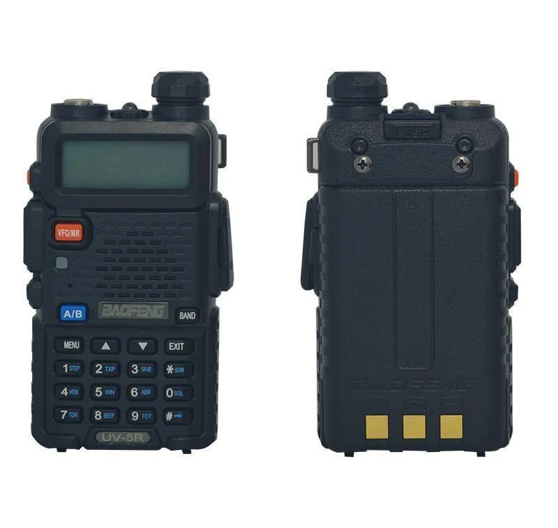 Tragbare Funkgeräte Baofeng UV5R Funkgerät Walkie-Talkie 5W VHF UHF Dual-Band-Kommunikationsgeräte