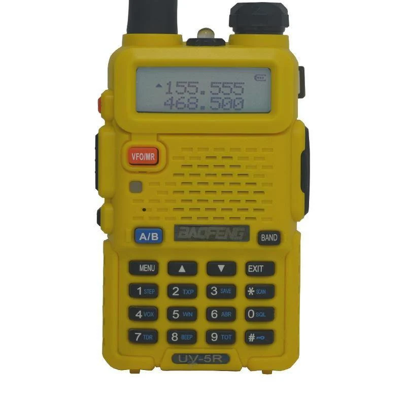Tragbare Funkgeräte Baofeng UV5R Funkgerät Walkie-Talkie 5W VHF UHF Dual-Band-Kommunikationsgeräte