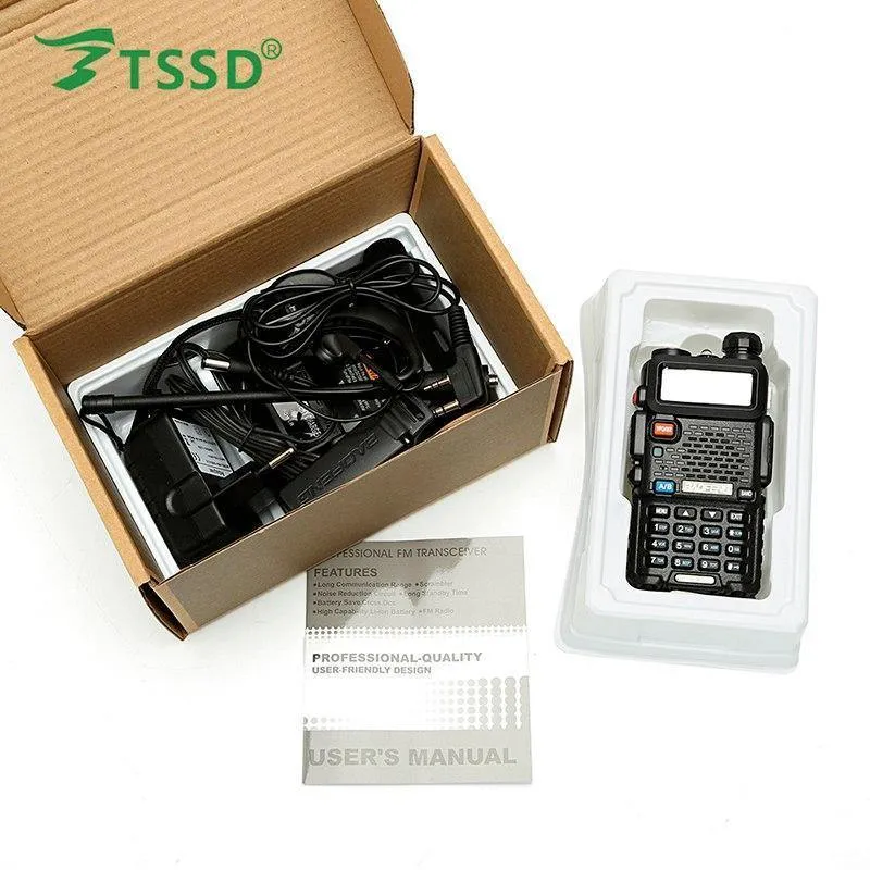 Tragbares Funkgerät Polizeiausrüstung Walkie Talkie Baofeng uv-5r Für Pmr Amateurfunkstation Transceiver Funkgerät