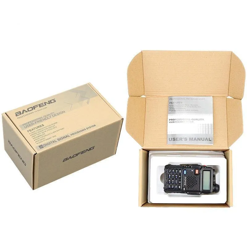Tragbares Funkgerät Polizeiausrüstung Walkie Talkie Baofeng uv-5r Für Pmr Amateurfunkstation Transceiver Funkgerät
