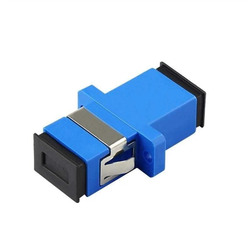 100pcs / lot SC / UPC Adapter LWL Adapter Flansch Faserkoppler Für Telekommunikationsnetze und optische Kommunikationsgeräte