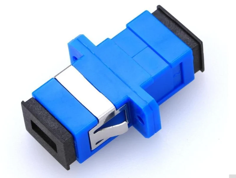100pcs / lot SC / UPC Adapter LWL Adapter Flansch Faserkoppler Für Telekommunikationsnetze und optische Kommunikationsgeräte