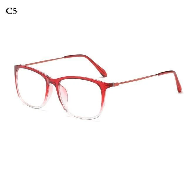 Mode Ultraleichte Brillen Männer Brille spektakel Frauen transparente Rahmen Optische Vintage