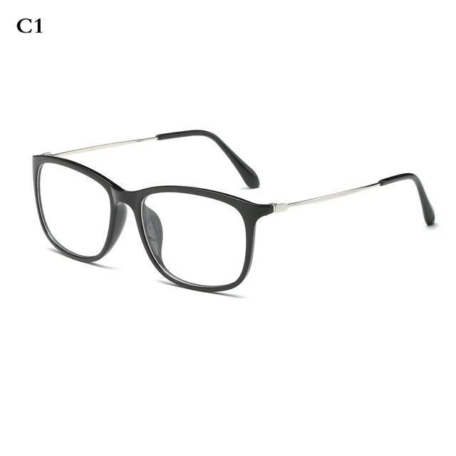 Mode Ultraleichte Brillen Männer Brille spektakel Frauen transparente Rahmen Optische Vintage