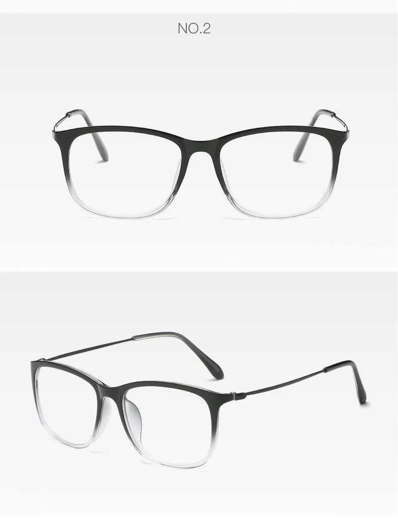 Mode Ultraleichte Brillen Männer Brille spektakel Frauen transparente Rahmen Optische Vintage