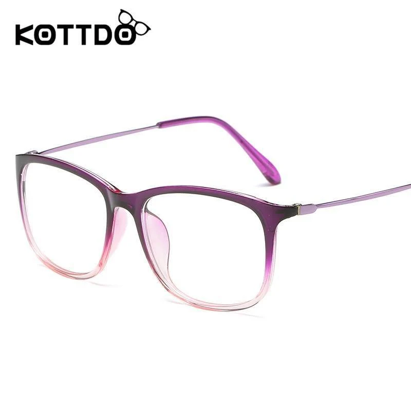 Mode Ultraleichte Brillen Männer Brille spektakel Frauen transparente Rahmen Optische Vintage