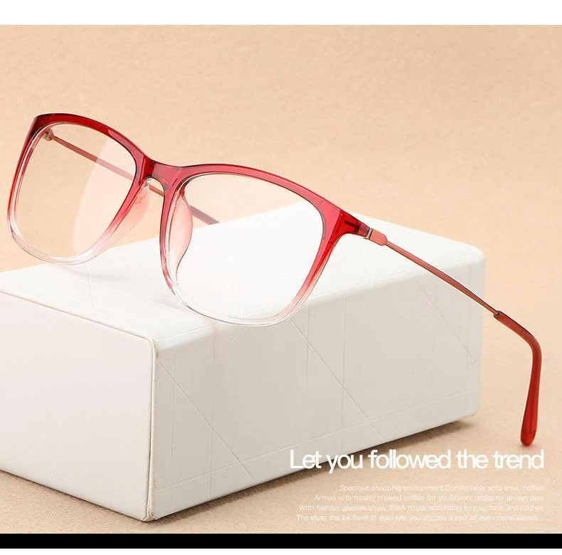 Mode Ultraleichte Brillen Männer Brille spektakel Frauen transparente Rahmen Optische Vintage