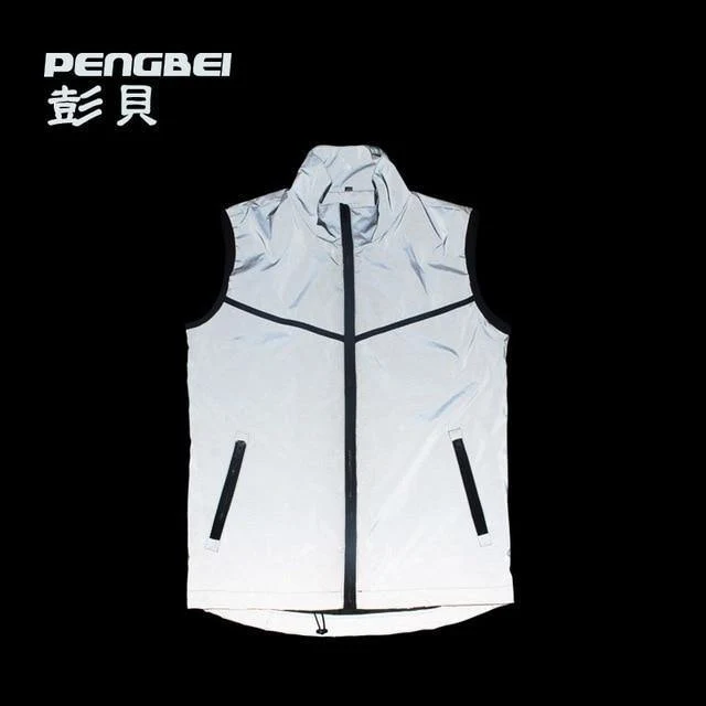 Winter plus Größe 4xl wasserdicht 3m reflektierende Jacke Männer Kleidung Baseball-Jacken Windjacke