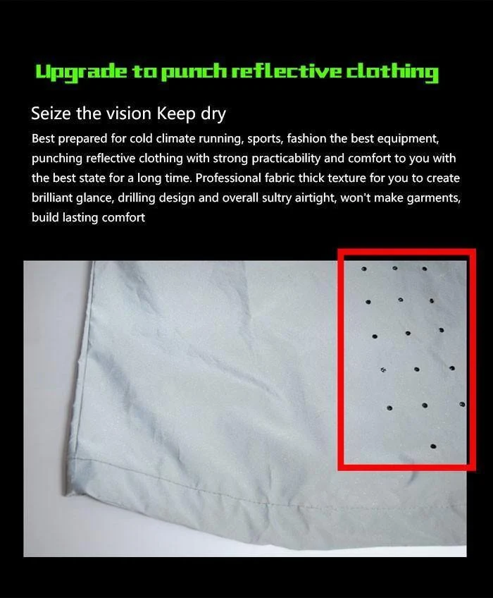 Winter plus Größe 4xl wasserdicht 3m reflektierende Jacke Männer Kleidung Baseball-Jacken Windjacke
