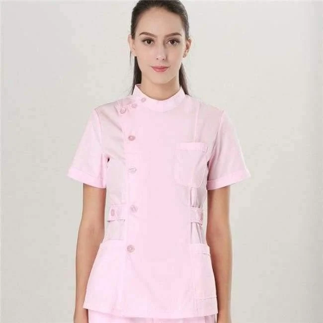Medizinische Kleidung für Damen und Herren, Sommer-Arzt-Sets, Scrub-Krankenschwester-Uniformen, Krankenhaus-Kleidung, Labor-Arbeitskleidung, Oberteil und Hose, günstige Anzüge