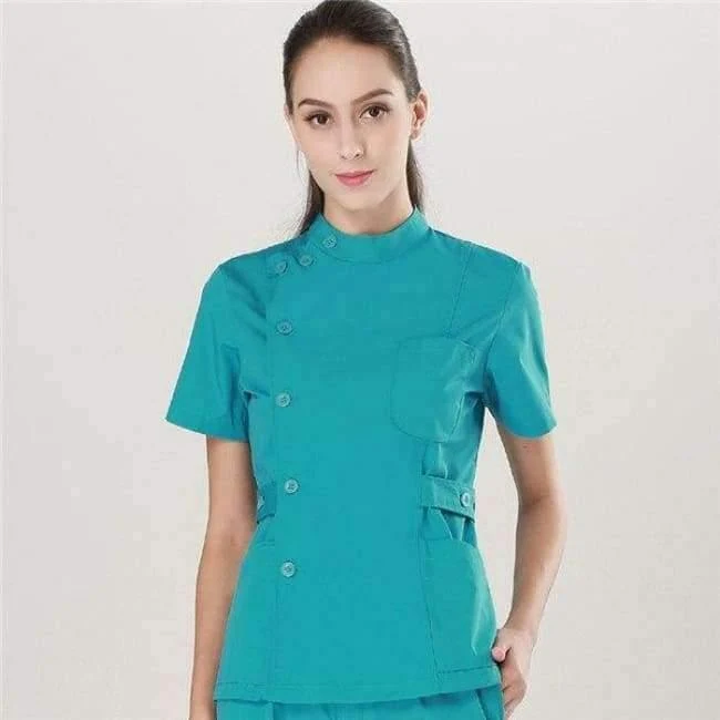 Medizinische Kleidung für Damen und Herren, Sommer-Arzt-Sets, Scrub-Krankenschwester-Uniformen, Krankenhaus-Kleidung, Labor-Arbeitskleidung, Oberteil und Hose, günstige Anzüge