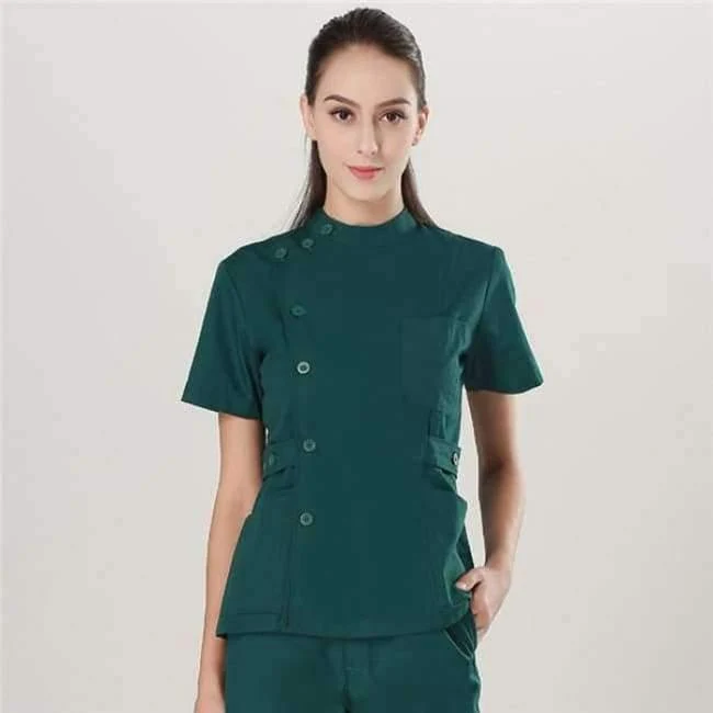 Medizinische Kleidung für Damen und Herren, Sommer-Arzt-Sets, Scrub-Krankenschwester-Uniformen, Krankenhaus-Kleidung, Labor-Arbeitskleidung, Oberteil und Hose, günstige Anzüge