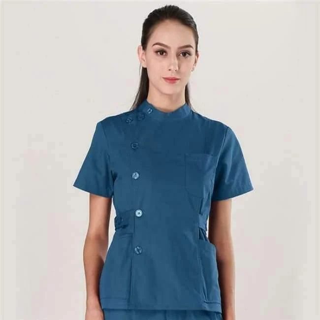 Medizinische Kleidung für Damen und Herren, Sommer-Arzt-Sets, Scrub-Krankenschwester-Uniformen, Krankenhaus-Kleidung, Labor-Arbeitskleidung, Oberteil und Hose, günstige Anzüge