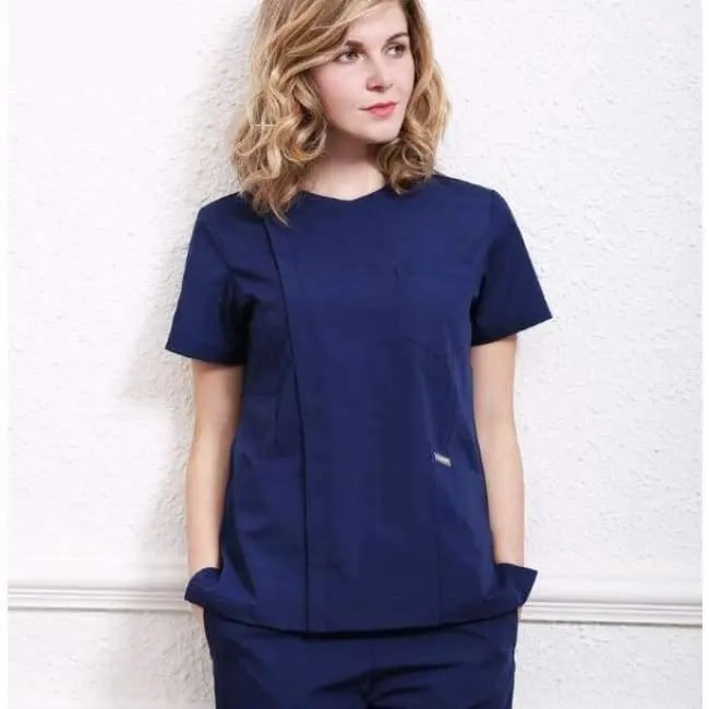 Medizinische Kleidung Peeling-Sets Operationskittel Ärzte Krankenschwestern Kurzarm Uniformen Zahnmedizin Oral Clinic Pet Doctor Workwear Overall