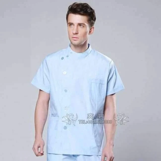 Sommer Frauen Krankenhaus individuelles Logo medizinisches Peeling-Set Design Slim Fit Zahnpeelings Schönheitssalon Krankenschwester Uniform Spa