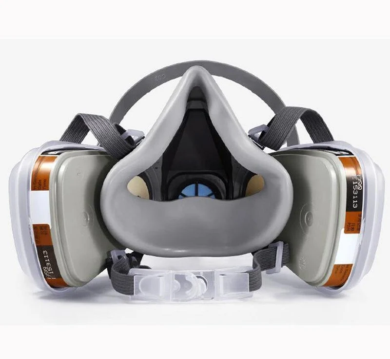 3M 6200 Half Face Malerei Sprühen Atemschutzmaske 17 In 1 Anzug Sicherheitsarbeit Filter Staubmaske