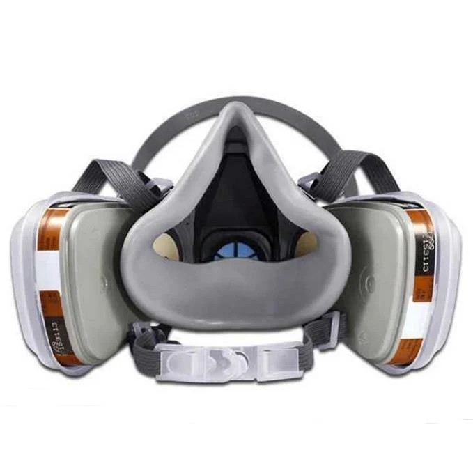 9 in 1 Anzug 3M Halbgesichts-Gasmaske Atemschutzmaske Malen Sprühen Staubmaske 6200 N95 PM2.5 Gasmaske