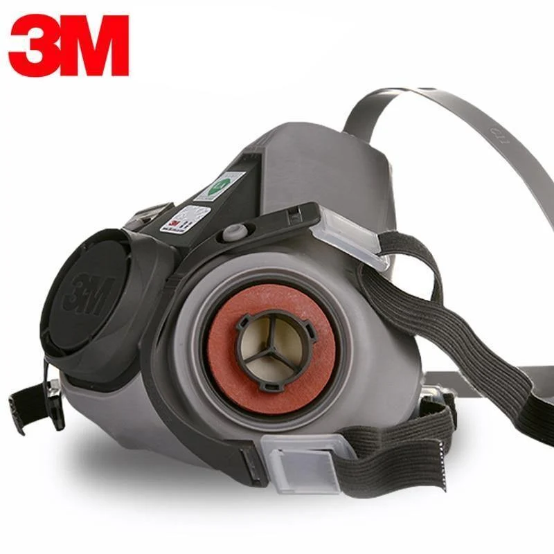 9 in 1 Anzug 3M Halbgesichts-Gasmaske Atemschutzmaske Malen Sprühen Staubmaske 6200 N95 PM2.5 Gasmaske