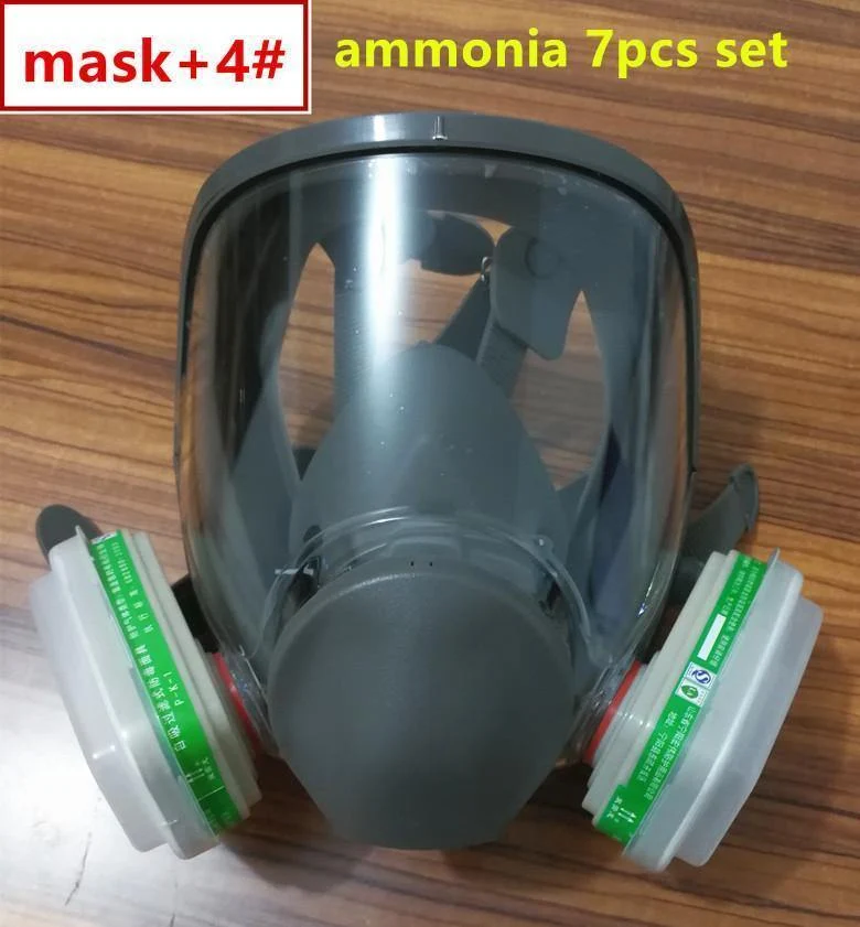 6800 Gasmaske 7pcs Anzug Vollgesichtsmaskenkörper Beatmungsgerät für die Malerei Sprühen gleichen 3M 6800 freies Verschiffen
