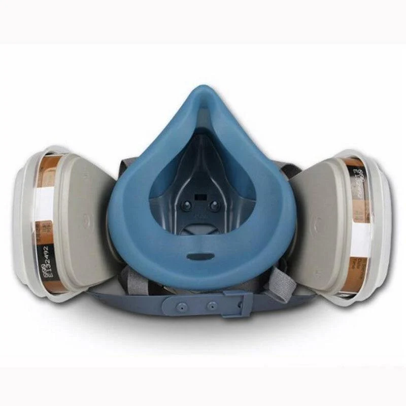 3M 7502 Atemschutzmaske 17 in 1 Anzug Industrie Malerei Spray Staub Gasmaske mit 3M 501 5N11 6001CN Chemcial Halbgesichtsmaske