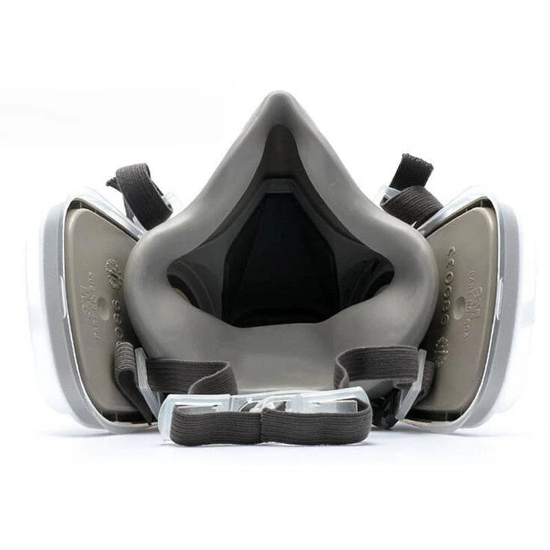 9 In 1 3M 6200 Industry Halb Gesichts-Lack-Spray Gas-Respirator-Schutzsicherheit Arbeits Staub-Beweis-Atemschutzmaske Maske mit Filter