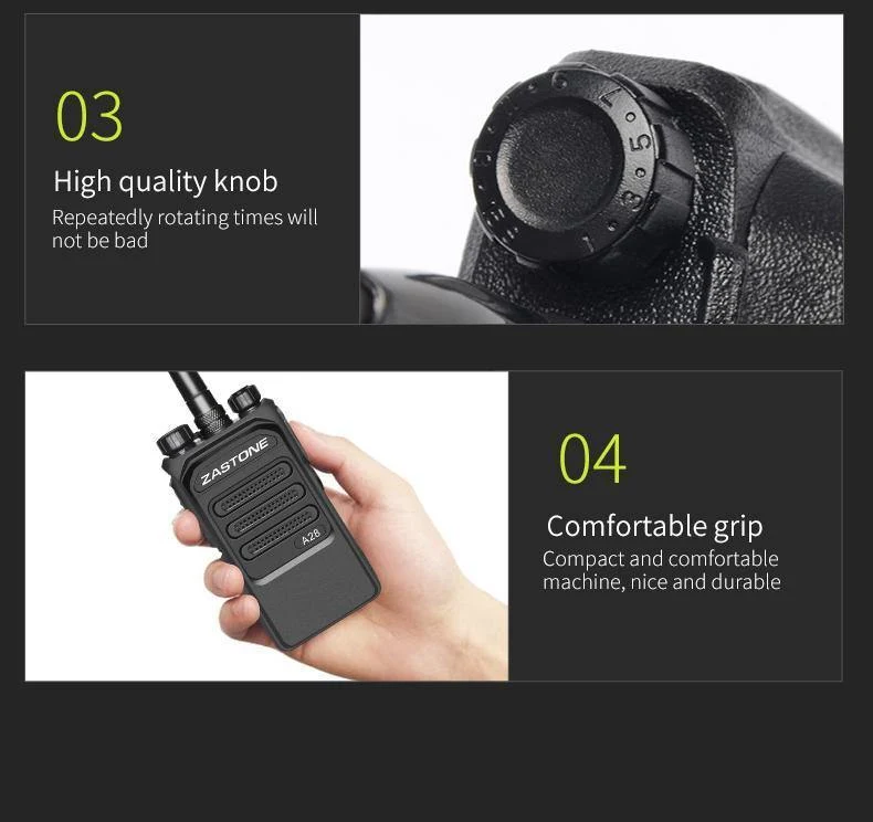 Walkie Talkie UHF 400–480 MHz 10 W Zwei-Wege-Radio HF-Transceiver Kommunikationsausrüstung Amateurfunk Tragbarer Transceiver