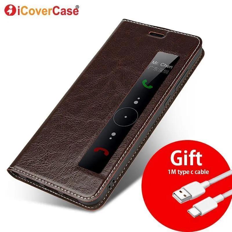 Ledertasche für Huawei P20 Pro Hülle Magnethülle für Huawei P20 Pro Flip Cases Lederhülle P20