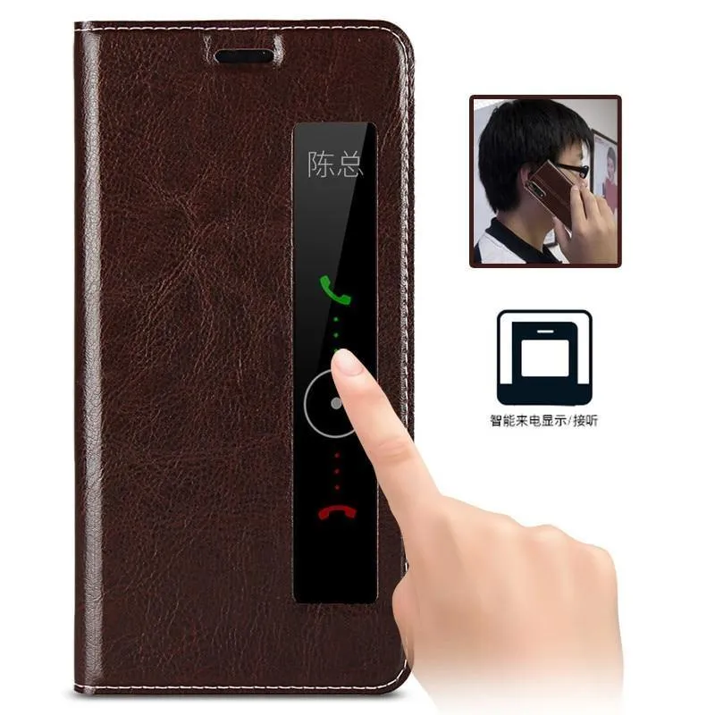 Ledertasche für Huawei P20 Pro Hülle Magnethülle für Huawei P20 Pro Flip Cases Lederhülle P20
