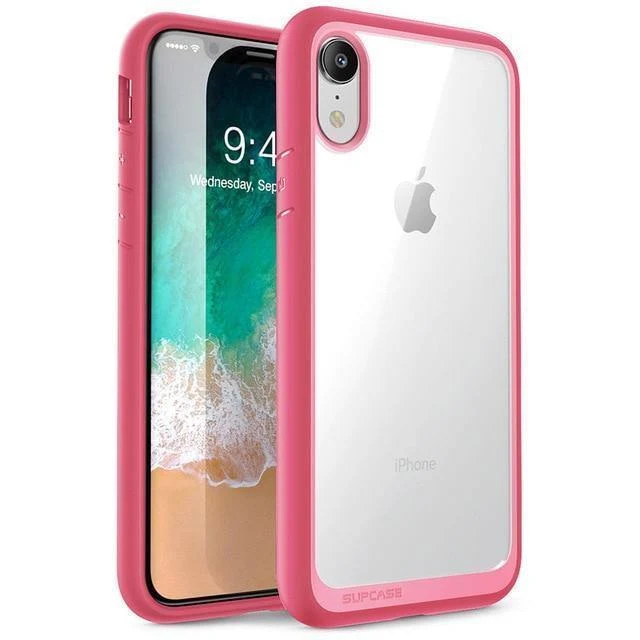 Schutzhülle für iPhone XR, 6.1 Zoll, UB Style, Premium-Hybrid-Schutzhülle, schlanke, klare Handyhülle für iPhone XR 2018