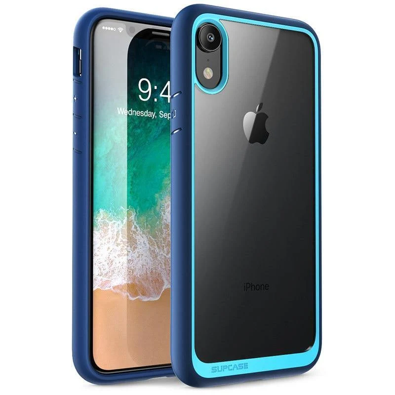 Schutzhülle für iPhone XR, 6.1 Zoll, UB Style, Premium-Hybrid-Schutzhülle, schlanke, klare Handyhülle für iPhone XR 2018