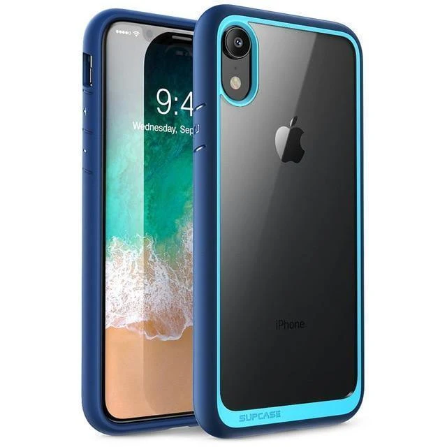 Schutzhülle für iPhone XR, 6.1 Zoll, UB Style, Premium-Hybrid-Schutzhülle, schlanke, klare Handyhülle für iPhone XR 2018