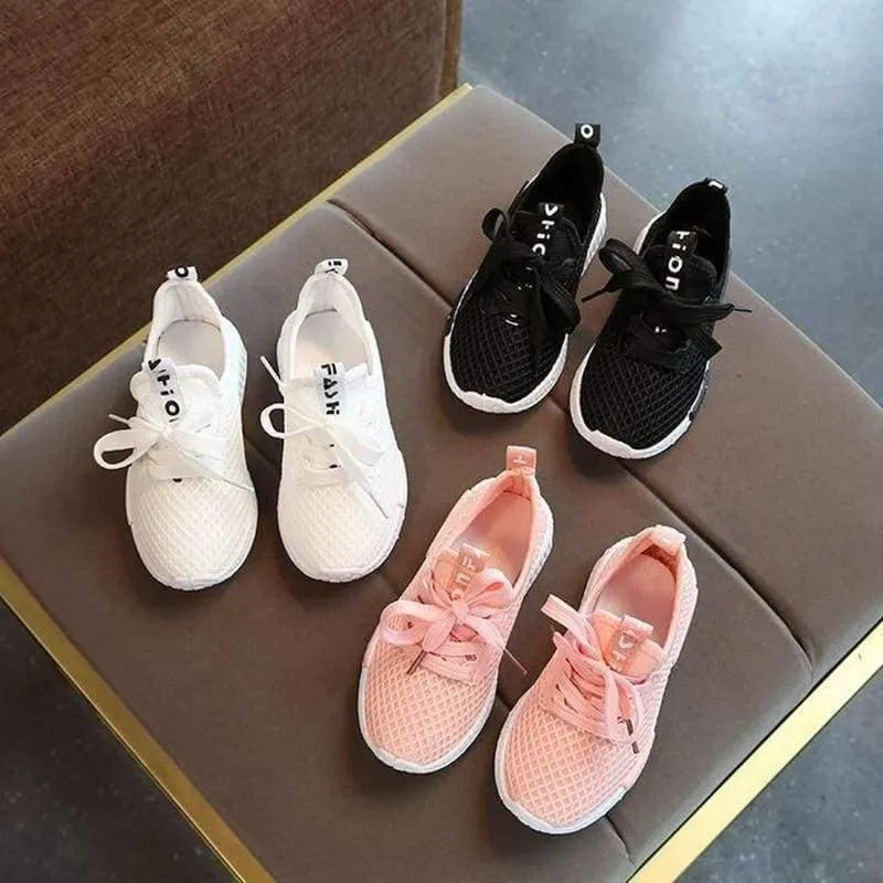 Spring Autumn Kids Shoes Fashion Mesh Casual Children Sneakers For Boy Girl Toddler Baby Breathable Sport Shoe