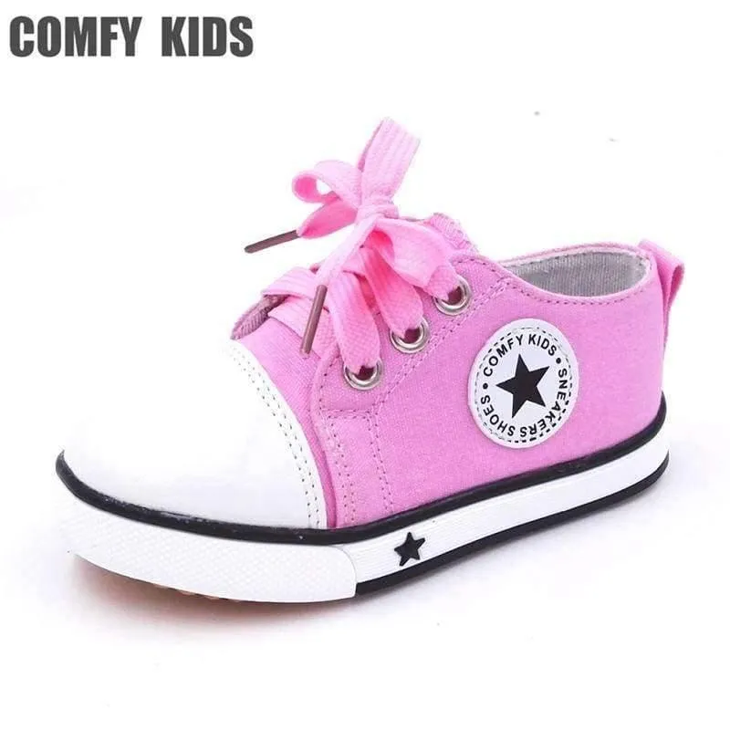 Children sneakers boots kids canvas shoes girls boys casual shoes mother best choice baby shoes canvas special sale