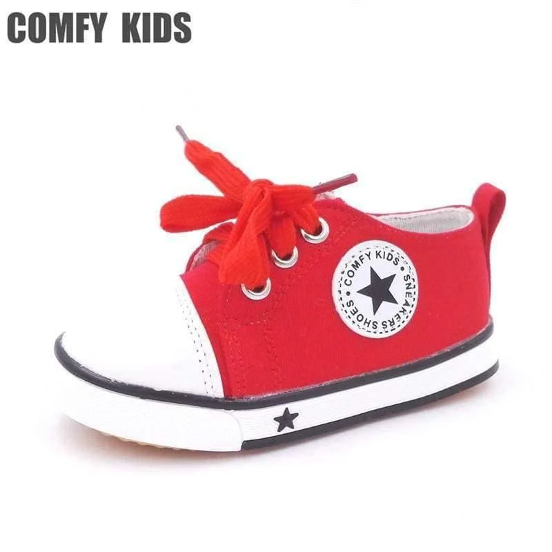 Children sneakers boots kids canvas shoes girls boys casual shoes mother best choice baby shoes canvas special sale