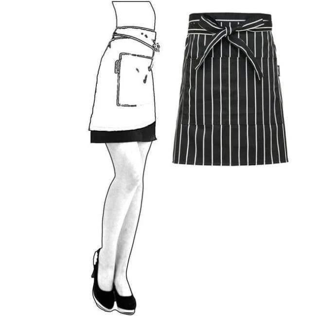 Chef Uniformen Frauen Kleid Restaurant Küche Tragen Männer Kleidung Wasserdicht Öl-beständig mit Tasche Cafe Kellnerin Koch Chef Schürzen