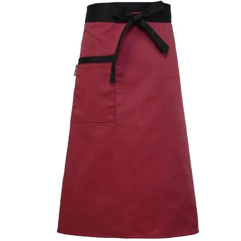 Chef Uniformen Frauen Kleid Restaurant Küche Tragen Männer Kleidung Wasserdicht Öl-beständig mit Tasche Cafe Kellnerin Koch Chef Schürzen