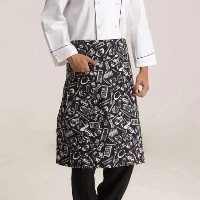 Chef Uniformen Frauen Kleid Restaurant Küche Tragen Männer Kleidung Wasserdicht Öl-beständig mit Tasche Cafe Kellnerin Koch Chef Schürzen