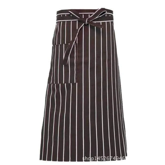 Chef Uniformen Frauen Kleid Restaurant Küche Tragen Männer Kleidung Wasserdicht Öl-beständig mit Tasche Cafe Kellnerin Koch Chef Schürzen