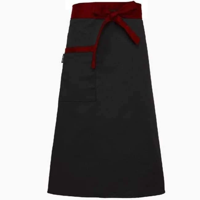 Chef Uniformen Frauen Kleid Restaurant Küche Tragen Männer Kleidung Wasserdicht Öl-beständig mit Tasche Cafe Kellnerin Koch Chef Schürzen