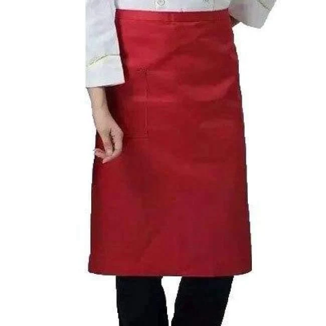 Chef Uniformen Frauen Kleid Restaurant Küche Tragen Männer Kleidung Wasserdicht Öl-beständig mit Tasche Cafe Kellnerin Koch Chef Schürzen