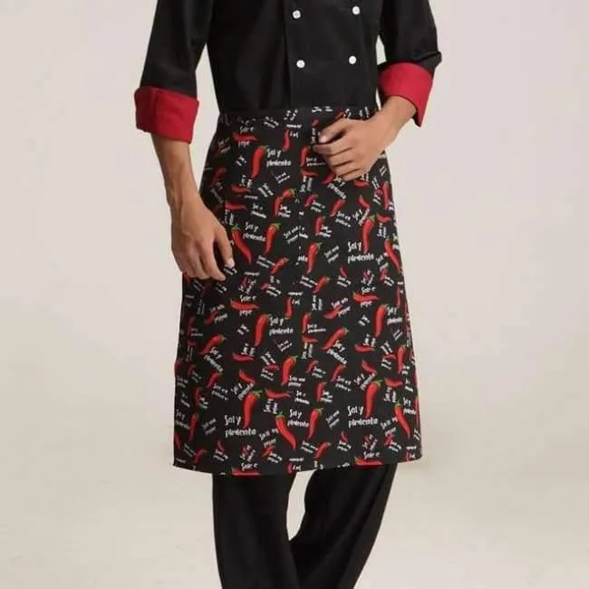 Chef Uniformen Frauen Kleid Restaurant Küche Tragen Männer Kleidung Wasserdicht Öl-beständig mit Tasche Cafe Kellnerin Koch Chef Schürzen