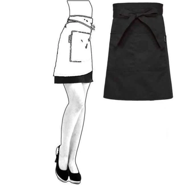 Chef Uniformen Frauen Kleid Restaurant Küche Tragen Männer Kleidung Wasserdicht Öl-beständig mit Tasche Cafe Kellnerin Koch Chef Schürzen