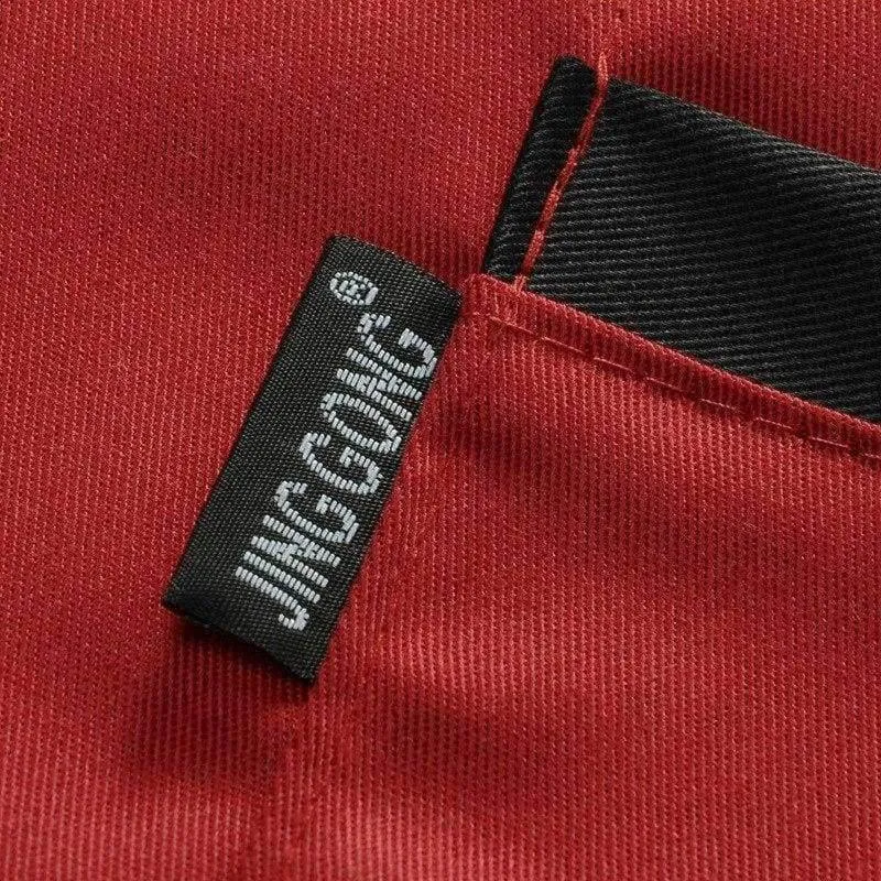 Chef Uniformen Frauen Kleid Restaurant Küche Tragen Männer Kleidung Wasserdicht Öl-beständig mit Tasche Cafe Kellnerin Koch Chef Schürzen
