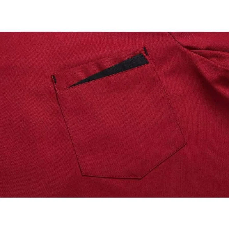 M-3XL Hohe Qualität Großhandel Unisex Küchenherd Chef Uniformen Bäckerei Food Service Kurzarm Atmungsaktive Kochjacke & Schürze