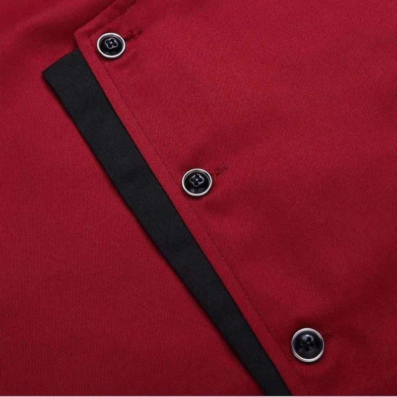 M-3XL Hohe Qualität Großhandel Unisex Küchenherd Chef Uniformen Bäckerei Food Service Kurzarm Atmungsaktive Kochjacke & Schürze