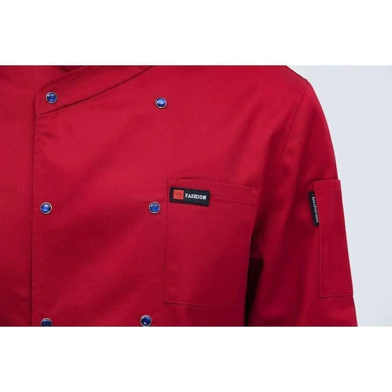 Schwarz Langarm Master Cook Arbeitskleidung Restaurant Hotel BBQ Küche Hochwertige Arbeitskleidung Kleidung Food Service Chef Tops